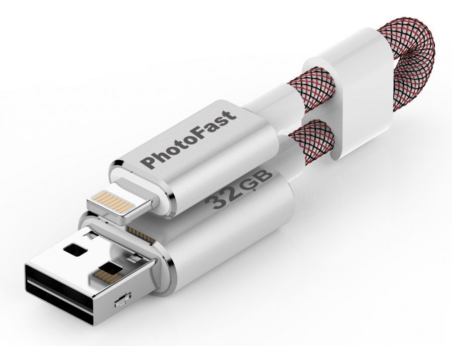 

USB флеш-накопичувач PhotoFast MemoriesCable GEN3 USB3.0 32GB- Red (MCG3U3R32GB)