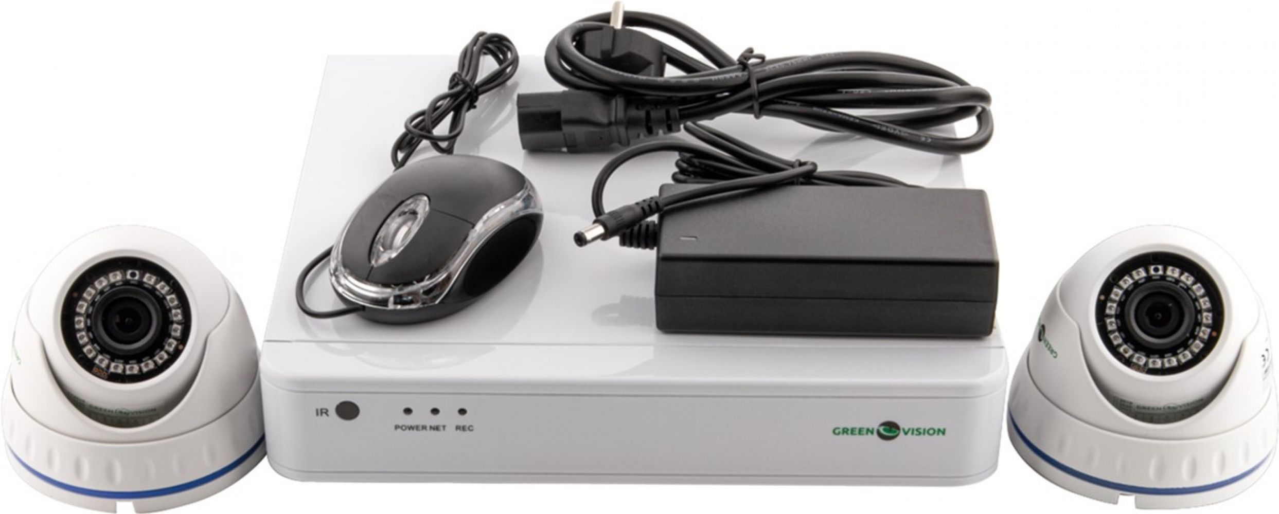 

Комплект відеоспостереження Green Vision GV-IP-K-S33/02 1080P (LP9535)