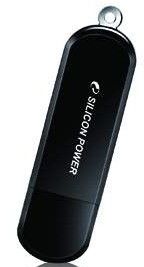 USB флеш накопитель Silicon Power LuxMini 322 8GB Black (SP008GBUF2322V1K)