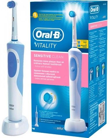 

Электрическая зубная щетка BRAUN ORAL-B Vitality Sensitive/D12