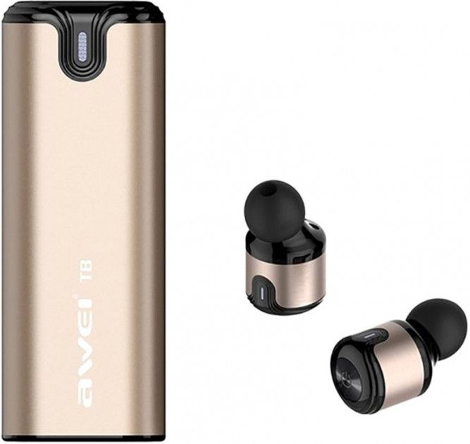 

Наушники AWEI T8 Twins Gold