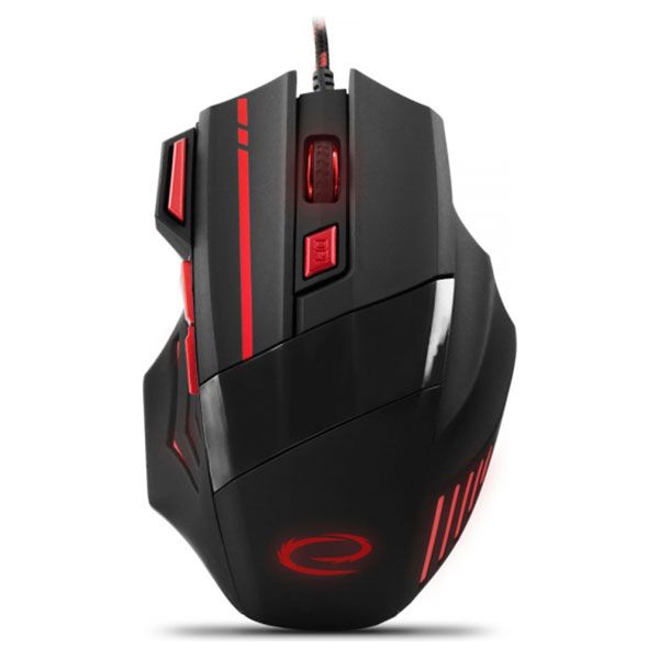 

Миша Esperanza MX201 Wolf USB Black/Red (EGM201R)