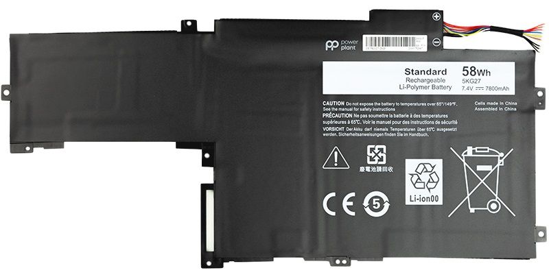

Акумулятор PowerPlant для ноутбуків Dell Inspiron 14 7000 Series (5KG27) (7.4V/7800mAh/4Cells) (NB441228)