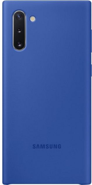 Накладка Samsung Silicone Cover для Samsung Galaxy Note 10 (EF-PN970TLEGRU) Blue от Територія твоєї техніки на платформе USKIDKA Накладка Samsung Silicone Cover для Samsung Galaxy Note 10 (EF-PN970TLEGRU) Blue от Територія твоєї техніки