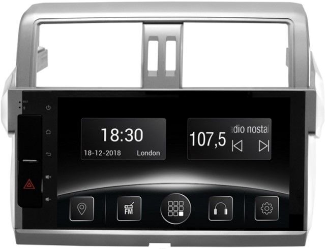 

Автомагнітола штатна Gazer CM6510-J150H/L для Toyota Prado, LC150-High/Low level