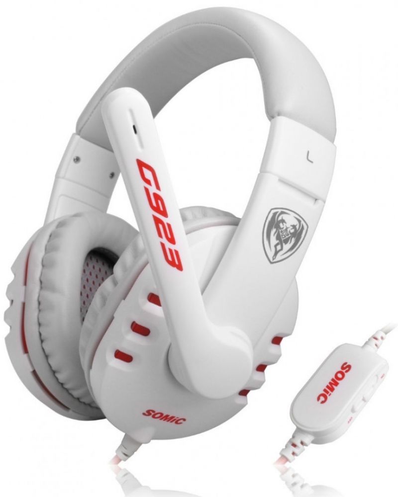 

Гарнитура проводная Somic G923 (9590009935) White