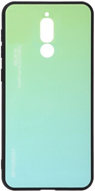 

Панель BeCover Gradient Glass для Xiaomi Redmi 8 (704435) Green-Blue