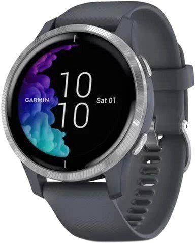 

Спортивний годинник Garmin Venu (010-02173-03) Blue Granite Silver