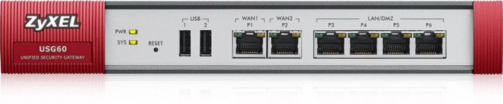

Міжмережевий екран ZYXEL USG60 (USG60-EU0102F)