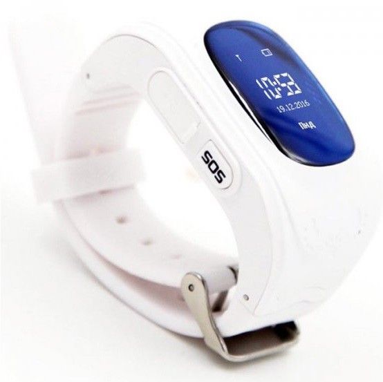 

Дитячий годинник-телефон з GPS трекером GOGPS K50 (K50WH) White