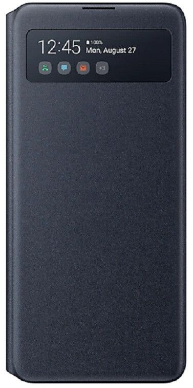 

Чехол Samsung S View Wallet Cover Note 10 Lite (EF-EN770PBEGRU) Black