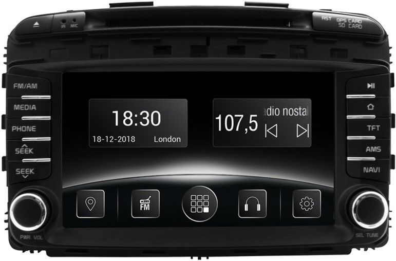 

Автомагнітола штатна Gazer CM5008-UM для Kia Sorento (UM) 2015-2017