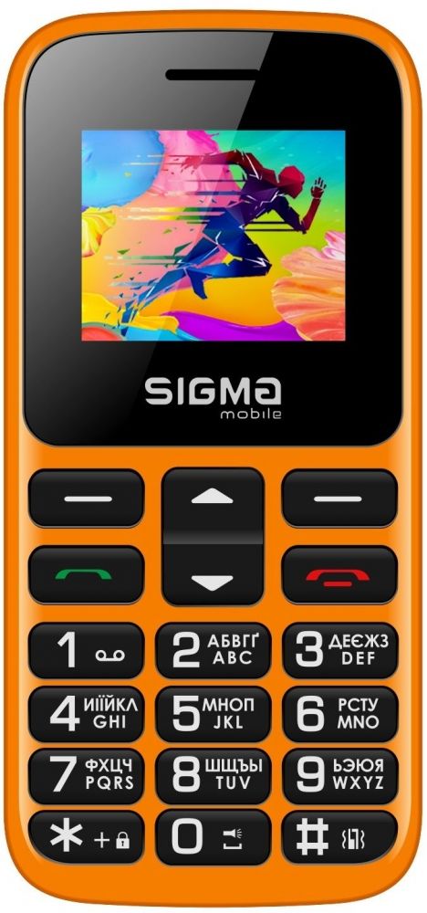 Акция на Мобільний телефон Sigma mobile Comfort 50 HIT2020 Orange от Територія твоєї техніки