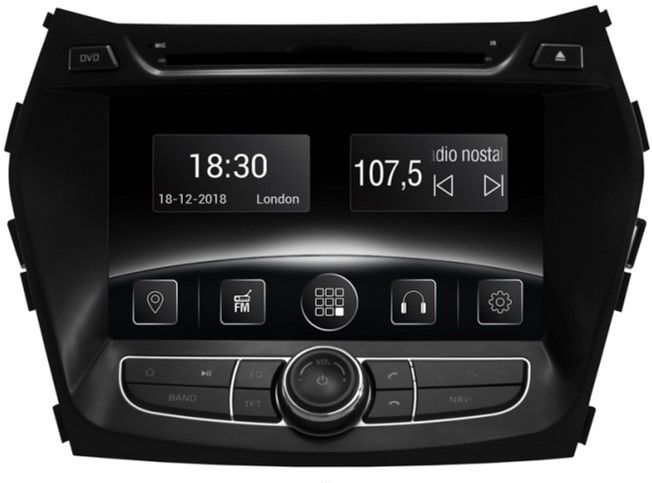 

Автомагнітола штатна Gazer CM6008-DM для Hyundai Santa Fe (DM) 2012-2016