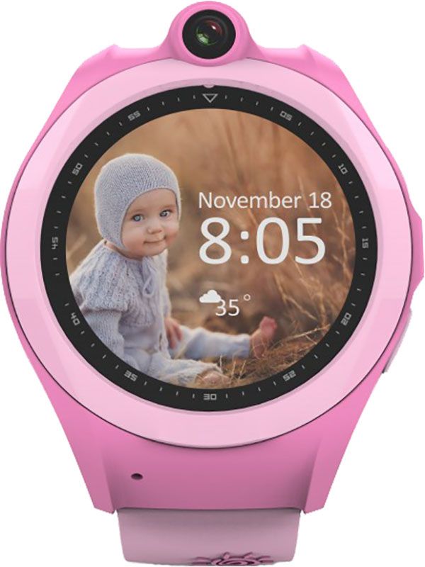 

Смарт-часы UWatch Q610 Kid wifi gps smart watch Pink