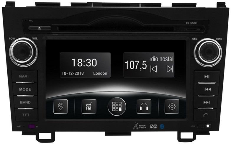 

Автомагнітола штатна Gazer CM5007-RE для Honda CRV (RE) 2006-2011