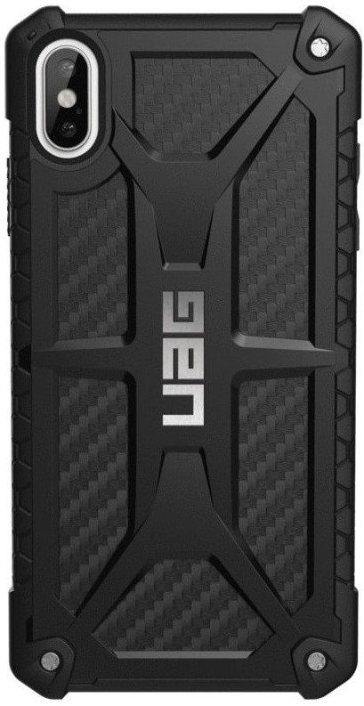 Акція на Панель Urban Armor Gear Monarch для Apple iPhone Xs Max (111101114242) Carbon Fiber від Територія твоєї техніки