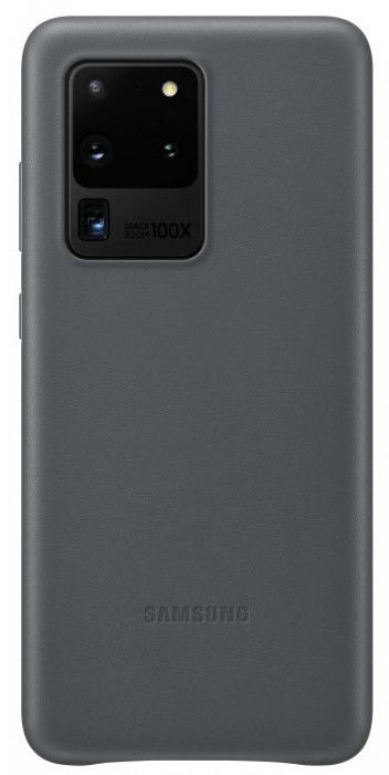 

Панель Samsung Leather Cover для Samsung Galaxy S20 Ultra (EF-VG988LJEGRU) Gray