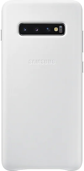 

Панель Samsung Leather Cover для Samsung Galaxy S10 Plus (EF-VG975LWEGRU) White