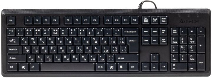

Клавіатура дротова A4Tech KR-92 USB (4711421933780)