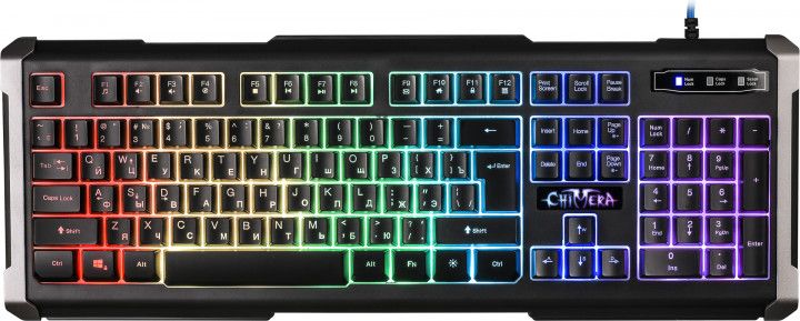 

Клавіатура дротова Defender Chimera GK-280DL USB (45280)