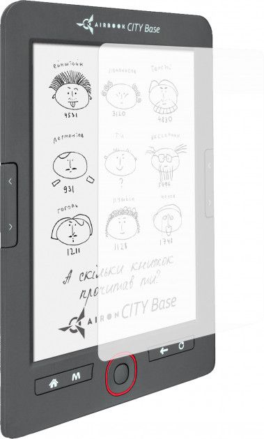 

Защитное стекло Airon для электронной книги AirBook City Base матовое (4822352780009)