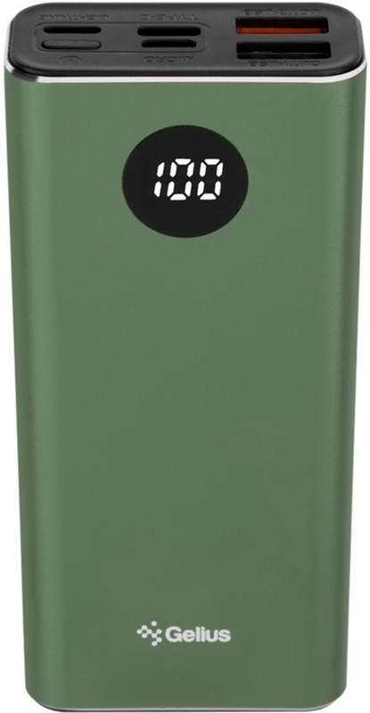 

УМБ Gelius Pro CoolMini 2 PD 9600mAh (GP-PB10-211) Green