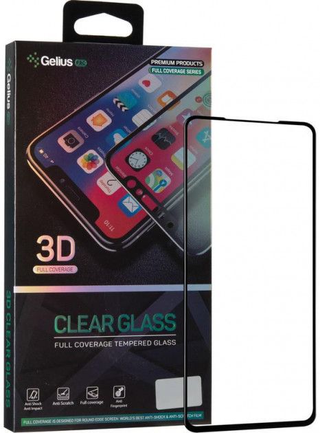 

Захисне скло Gelius Pro 3D for Huawei P Smart (2021) (2099900823787) Black