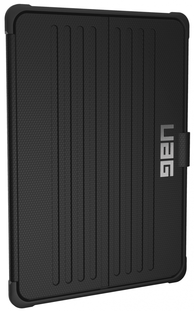 

Обложка Urban Armor Gear для Apple iPad 2017/2018 9.7 (IPD17-E-BK) Metropolis Black/Silver Logo