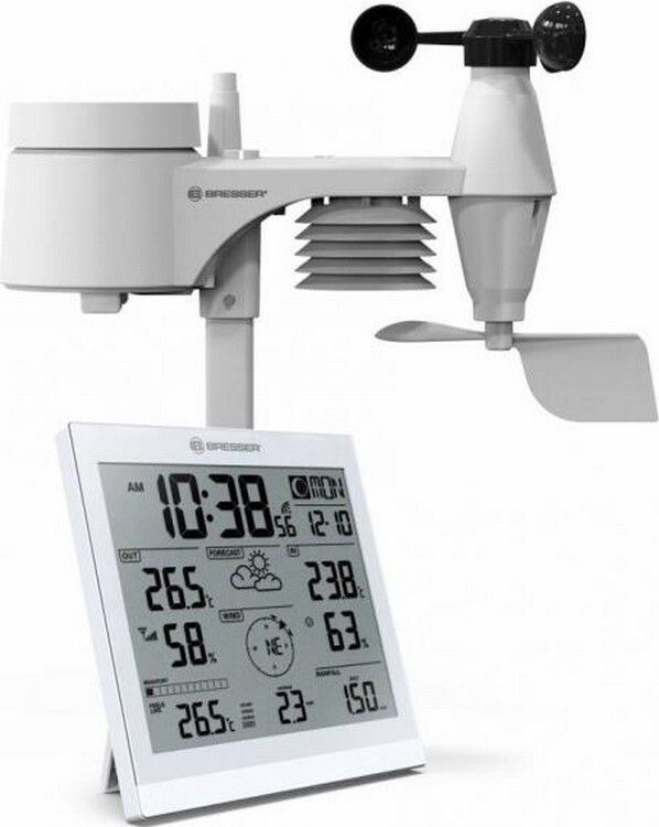 

Метеостанция Bresser Weather Center JC XXL 5-in-1 (927568) White