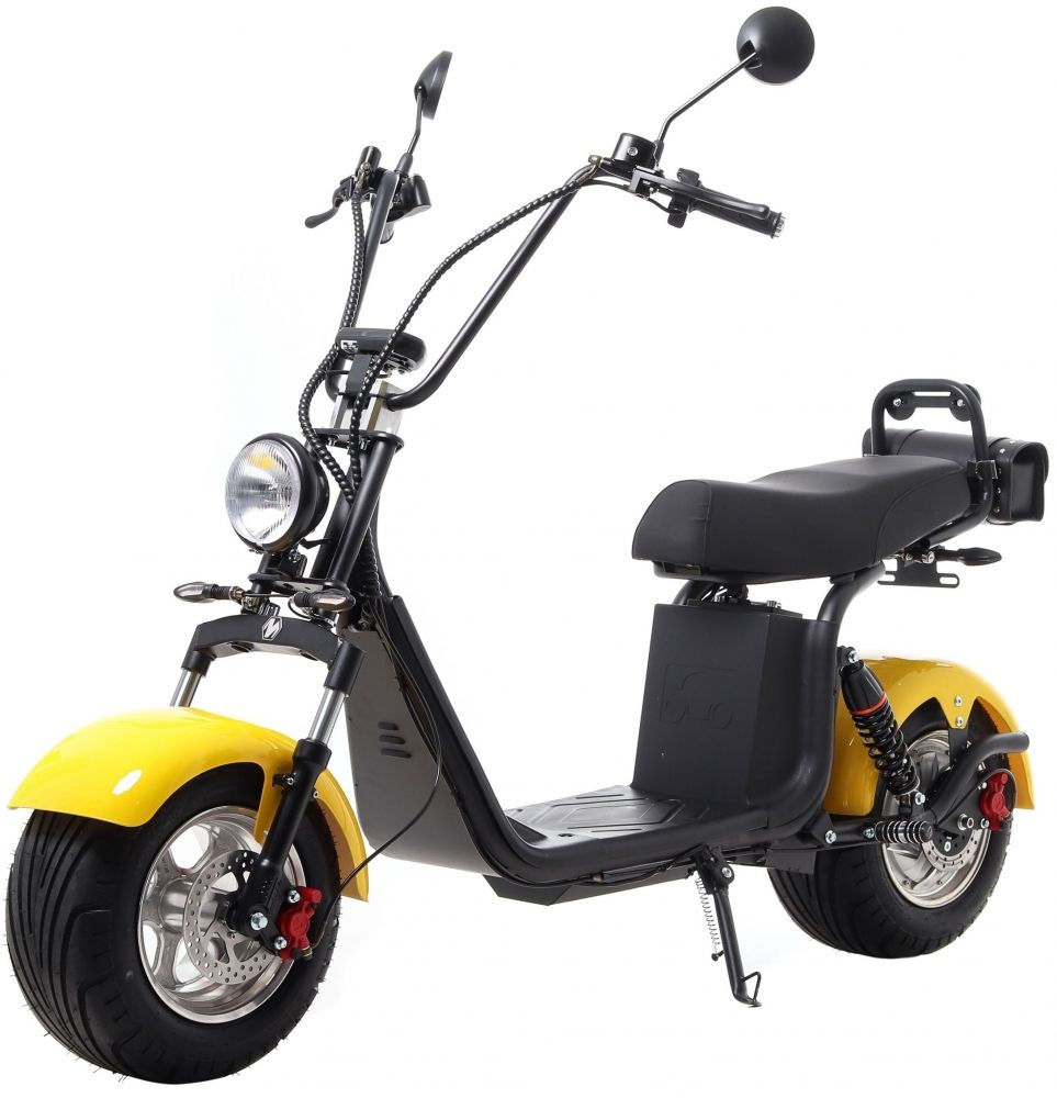 

Електроскутер Maxxter ROCK Black/Yellow