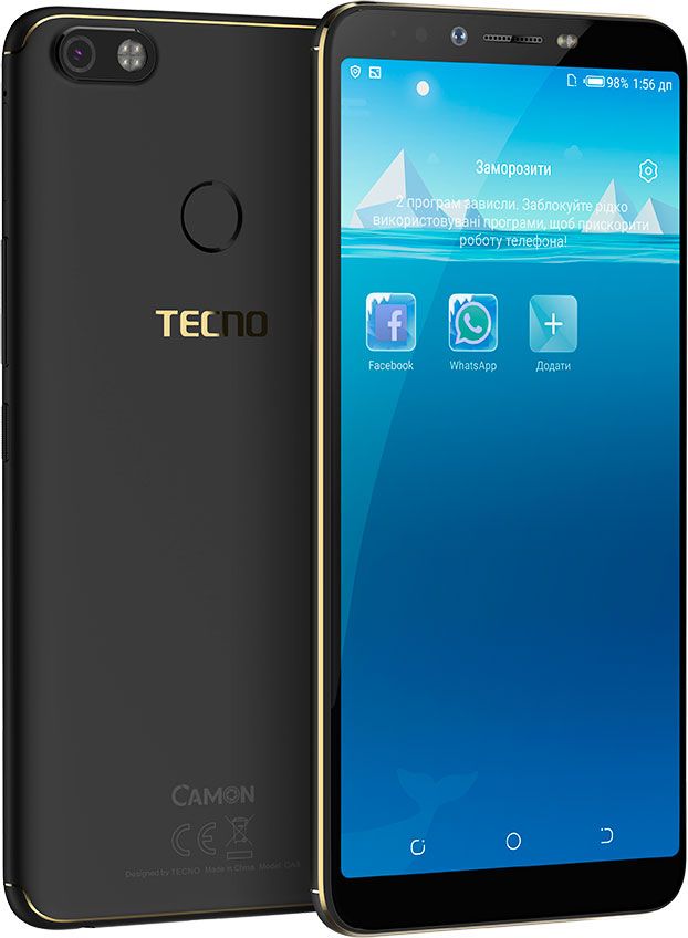 

Смартфон Tecno Camon X pro CA8 Dualsim (4895180732607) Midnight Black