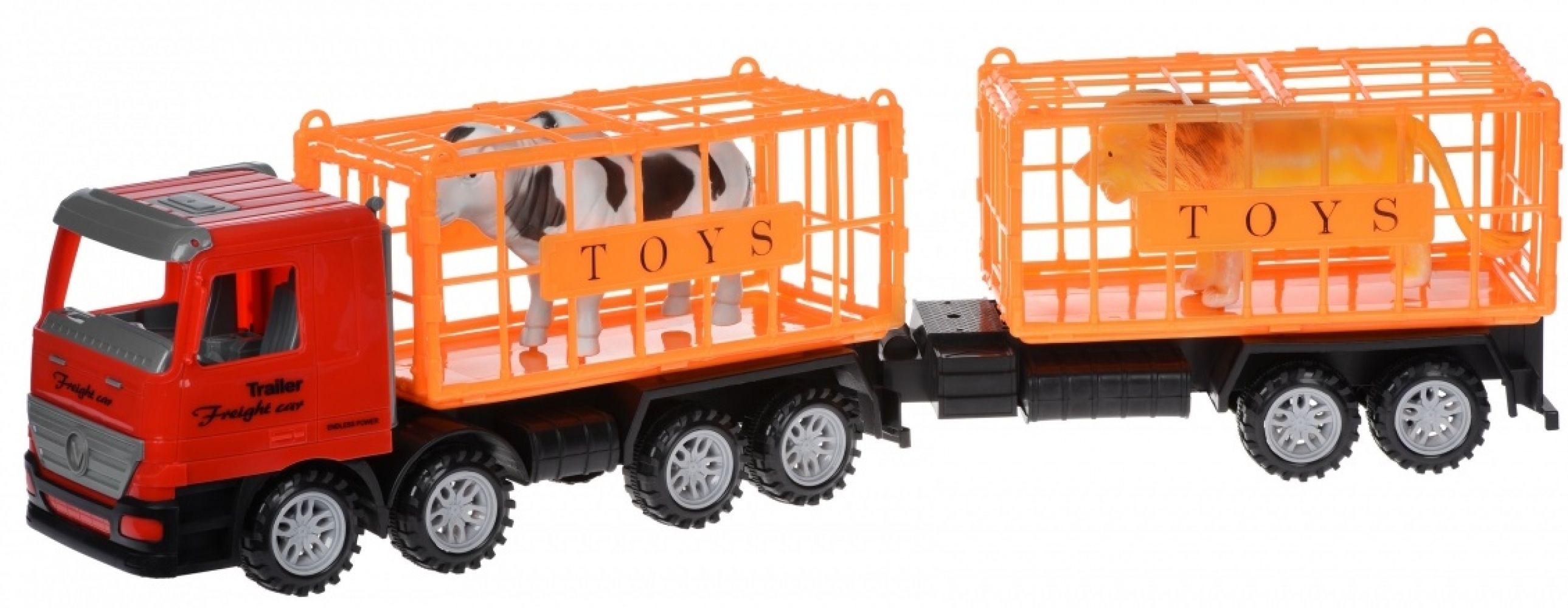 

Машинка Same Toy Super Combination Грузовик красный для перевозки с прицепом (98-91Ut-1)