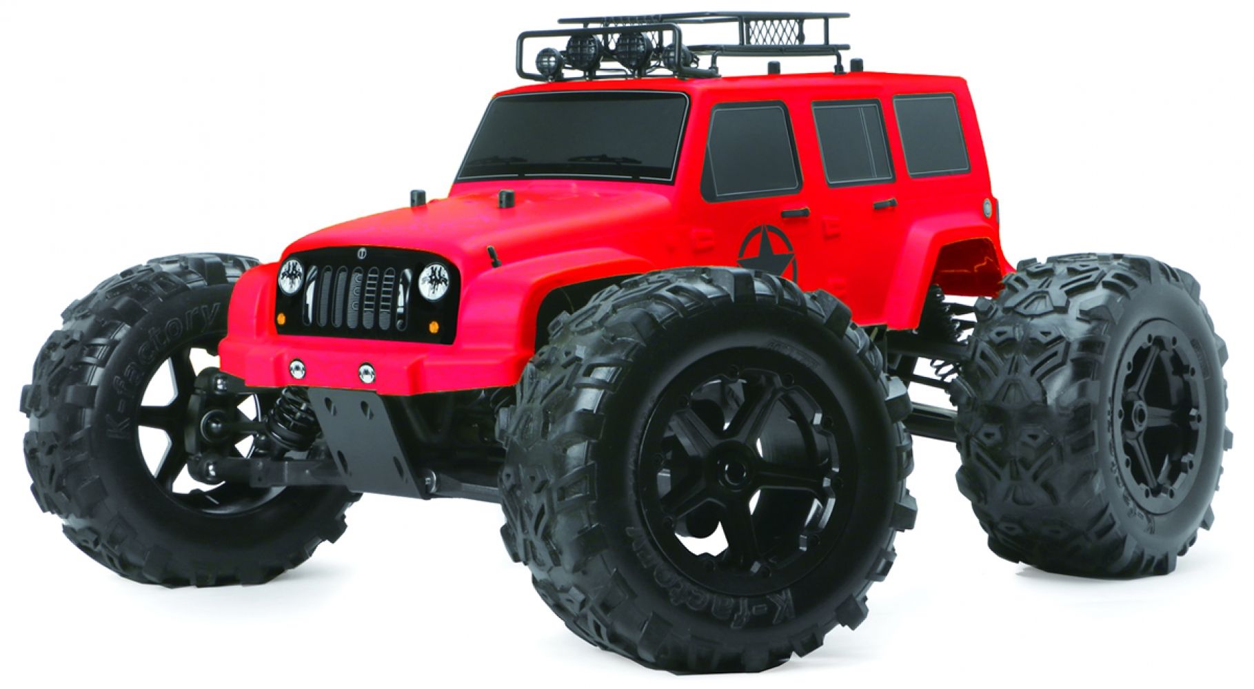 

Модель автомобіля Монстр трак 1:8 Team Magic E6 J-STAR 6S ARTR (TM505008R) Red