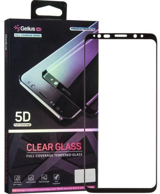 

Захисне скло Gelius Pro 5D Full Cover Samsung G960 (S9) Black