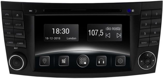 

Автомагнітола штатна Gazer CM6007-W211 для Mercedes E (W211) 2002-2011
