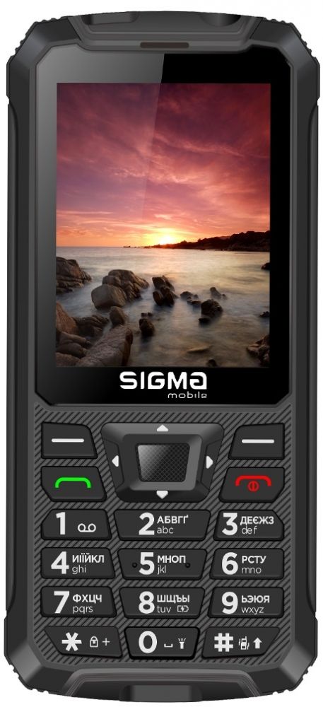 

Мобільний телефон Sigma mobile Comfort 50 Outdoor (CF114) Black