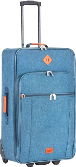 

Валіза на коліщатах TravelZ Hipster (M) (927283) Jeans Blue