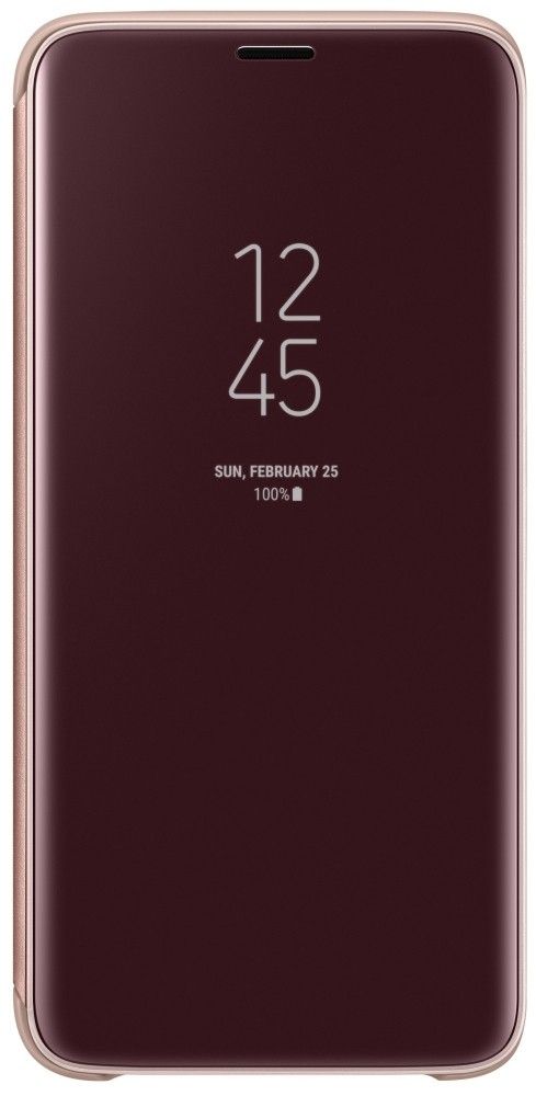 Акция на Чохол-Книжка Samsung Clear View Standing Cover S9 Gold (EF-ZG960CFEGRU) от Територія твоєї техніки