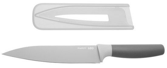 

Кухонний ніж BergHOFF Leo обробний з покриттям 17 см у чохлі (3950040)