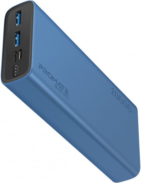 

УМБ Promate Bolt-20 20000 mAh Blue