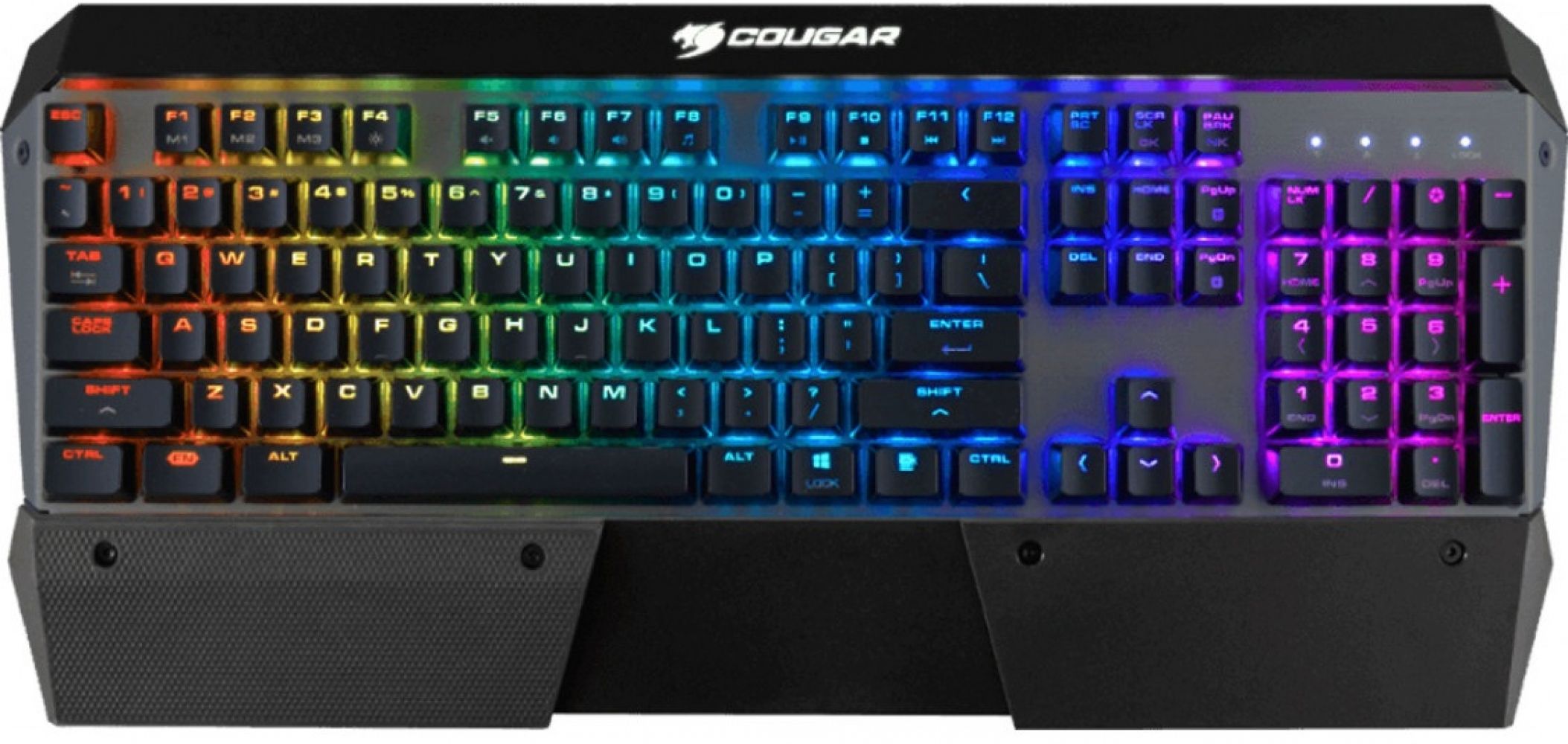 

Клавіатура дротова Cougar Attack X3 RGB USB Iron grey