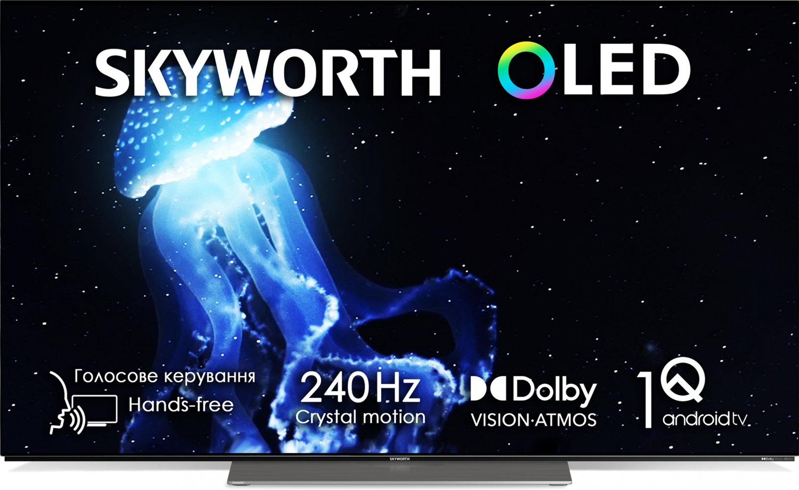 

Телевізор Skyworth OLED 55S81 AI Dolby Vision/Atmos