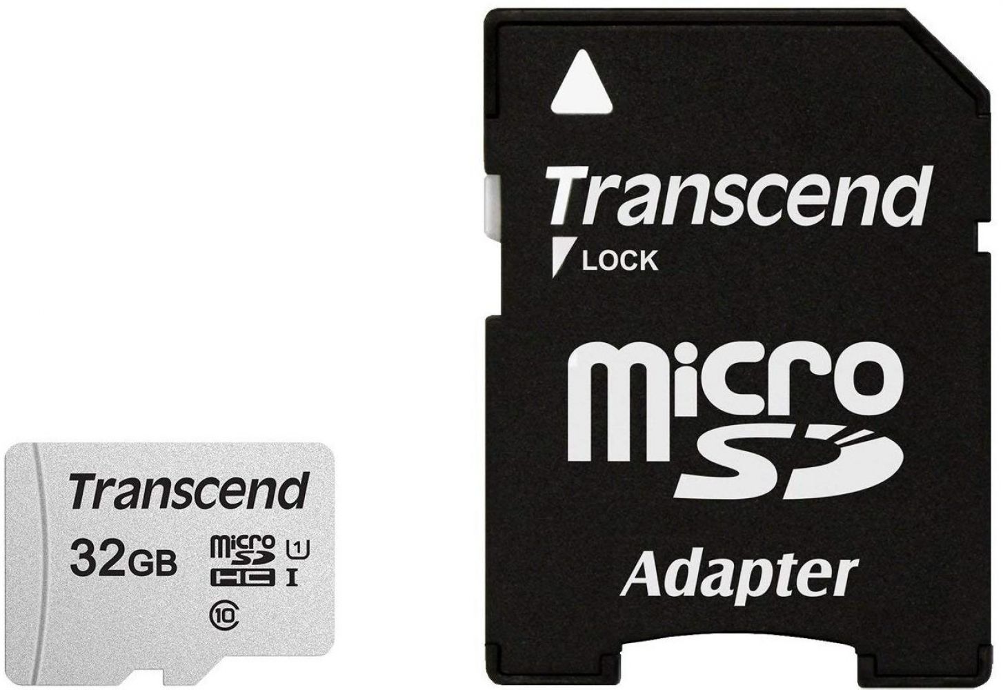 

Карта пам'яті Transcend 300S microSDHC 32GB UHS-I U1 + SD-Adapter (TS32GUSD300S-A)