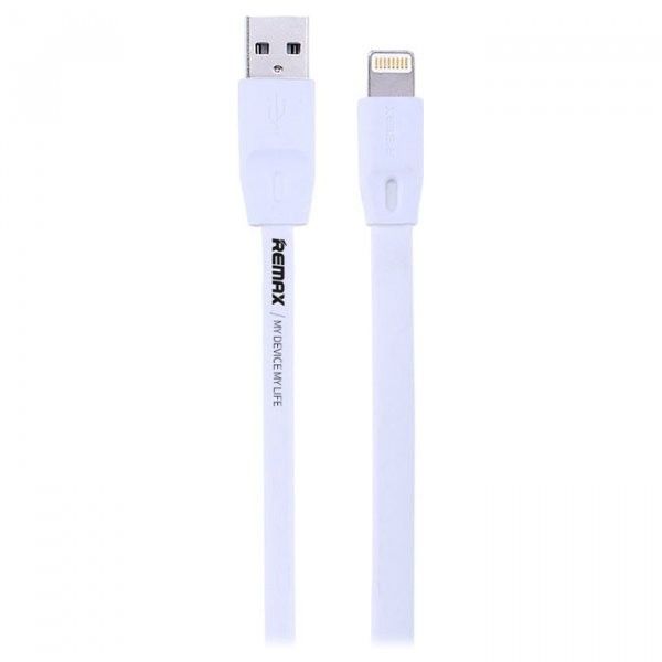 

Кабель Remax Full Speed Lightning 1M White (RC-001i)