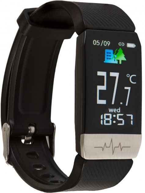 

Фітнес-браслет Amico Go Run Thermometer Pulseoximeter ad Tonometer (afbgorb) Black