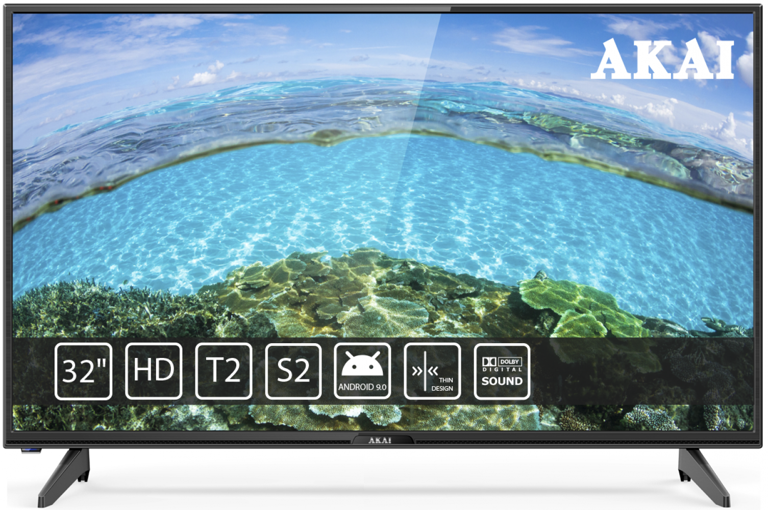 

Телевізор AKAI UA32HD19T2S