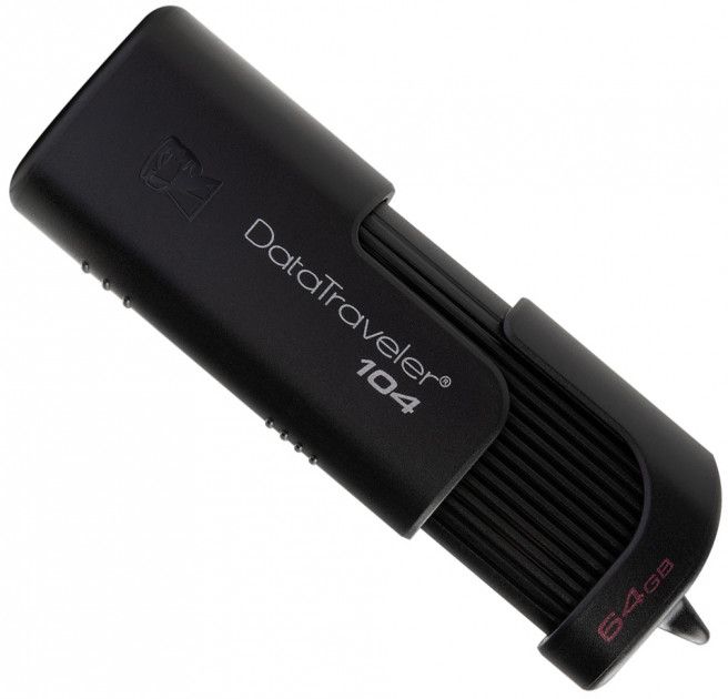 

USB флеш накопичувач Kingston DataTraveler 104 64 ГБ (DT104/64GB)