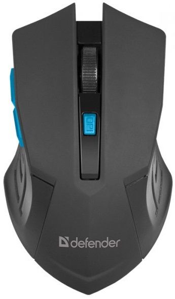

Миша Defender Accura MM-275 Wireless (52275) Black/Blue