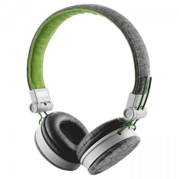 

Наушники Trust Urban Revolt Fyber Headphone Grey/Green (20080)